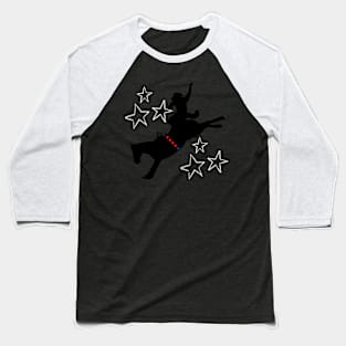 Patriotic Cowboy Baseball T-Shirt